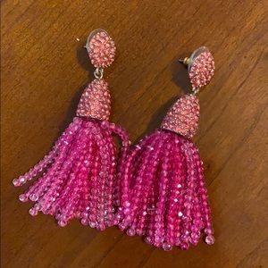BaubleBar Fushcia Piñata Earrings